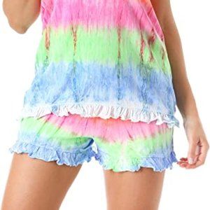 Tie Dye Short PJ Set